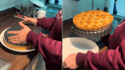 TikTok enloquece con el extraño resultado de una pastafrola