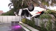Accidente en Florida: descubre cómo terminó un auto dentro de una piscina privada de Pembroke Pines