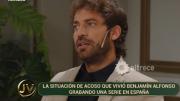 Benjamín Alfonso contó que fue acosado mientras grababa una serie en España