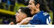 Cavani y Merentiel le dieron alegría a Boca
