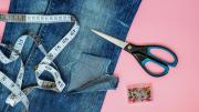Cómo hacer una cartuchera muy canchera con unos jeans viejos y un truco de costura