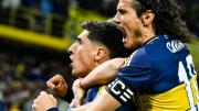 Con goles de Merentiel y Cavani, Boca venció a Banfield en La Bombonera