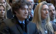 Milei reapareció con Karina y evitó hablar de las presuntas coimas: No importa todo el daño que quieran hacer
