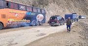 Deslizamiento afecta la transitabilidad de vehículos en la ruta Cochabamba – Oruro