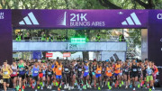 El insólito detalle que llamó la atención de todos en la media maratón de Buenos Aires