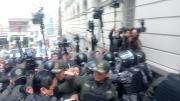 Audiencia de Pumari y Camacho se suspende hasta el martes