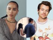 Zoë Kravitz y Harry Styles en Roma: el video que disparó rumores sobre un inesperado romance