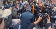 Se registran amagues de enfrentamiento en puertas del juzgado, previo a la audiencia de Camacho y Pumari