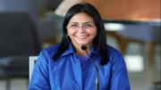 Delcy Rodríguez difunde estas cifras económicas del país: El 90% de los productos en anaqueles son nacionales