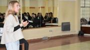 Majo Verdugo brindó una capacitación de ritmos