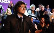 Milei repitió todo su repertorio anti k, pero no dijo una palabra sobre el escándalo de coimas