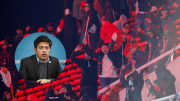 Axel Kicillof habló de la inacción de la policía en el escándalo entre Independiente y U de Chile