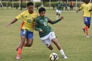 Bolivia Sub-17 perdió ante Colombia en su primer amistoso