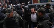 Camacho llega a su audiencia de revisión de detención preventiva