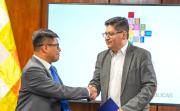 Posesionan a Darwin Ugarte como nuevo gerente de la Gestora Pública