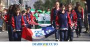 Los abuelos fueron protagonistas en el desfile aniversario de Rivadavia