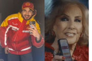 Cómo fue el esperado encuentro del joven de Río Negro que actuó de playero junto a Mirtha Legrand