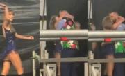 El primer beso público de Taylor Swift y Travis Kelce fue en Argentina: el video que marcó un antes y un después para las fans