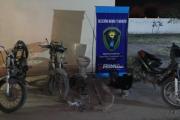 Operativos policiales en La Banda: secuestro de motocicletas y aprehensión por hurto