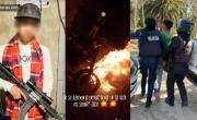 Un precoz ladrón cayó en Ensenada tras esconderse en un baño de mujeres: selfies con fusiles, pistolas y trofeos