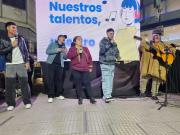 Los tucumanos de La Voz Argentina dieron un show musical en la peatonal