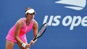 Solana Sierra no pudo con la experiencia de Sorana Cirstea y se despidió en la primera ronda del US Open
