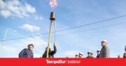 Othar inauguró la red de gas que beneficia a 73 familias del barrio Don Bosco