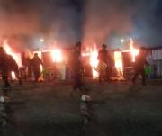 Incendio en penal de San Miguel de Uncía causa daños en tres casetas