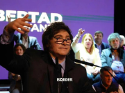 Milei desembarca en Lomas de Zamora con caravana libertaria