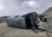 Tres heridos dejan un accidente de tránsito en la Cumbre tras ritual a la Pachamama y consumir bebidas alcohólicas