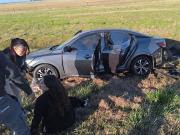 La diputada libertaria Rocío Bonacci sufrió un accidente con un auto oficial en la ruta 9: El chofer se quedó dormido