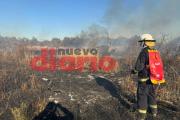 Jornada marcada por múltiples incendios en distintos puntos de la provincia