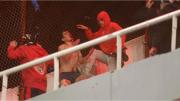 Rompió el silencio el hincha de la U. de Chile que cayó desde la tribuna de Independiente
