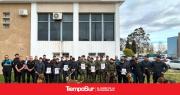 La Policía del Chubut realizó el cierre de una capacitación especializada en búsqueda de personas con canes