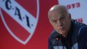 Grindetti responsabilizó a los hinchas de la U de Chile y afirmó que Independiente fue víctima de los incidentes
