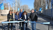 Valentina Sur: ya tiene calles asfaltadas en todo el sector de las 99 Viviendas