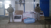 Incautan televisores y ropa usada de contrabando valuados en más de Bs 195.000 en Tarija