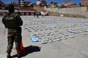 Felcn secuestra más de una tonelada y media de droga en Uyuni y afecta al narcotráfico en más de dos millones de dólares