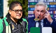 Villegas y su entusiasmo por enfrentar a Ancelotti: “Desde niño lo admiraba”
