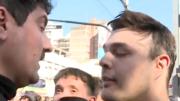 Libertario se quejó de los incidentes en Lomas de Zamora pero agredió al periodista de C5N: “¿Me tenés miedo?”