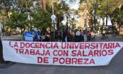 En defensa de la universidad pública: clases y movilización en la plaza Independencia