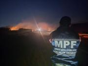Otro incendio en cañaverales generó humo y complicó el tránsito en la ruta 38, a la altura del río Famaillá