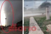 Impresionantes ráfagas en el sur de Santiago: ¿Llegan a Capital y Banda? (Video)