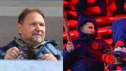 Independiente: un video muestra a un dirigente de la U de Chile almorzando con barras antes del partido