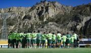La selección inicia su labor 7 días antes de jugar con Colombia