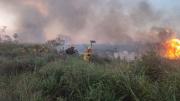 Dos incendios forestales amenazan al Parque Noel Kempff Mercado y al Área Natural San Matías