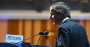 Un emblemático hincha de Estudiantes confirmó su candidatura a secretario general de la ONU