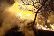 Bomberos trabajaron arduamente para sofocar numerosos incendios