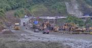 Trabajadores de Sedcam se movilizan en demanda del abastecimiento de diésel para continuar con las obras