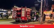 Bomberos realizaron un operativo preventivo en Caleta Olivia